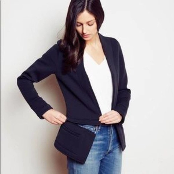 32. Brunswick Park Smarter Apparel Black Scuba Jacket - Picture 1 of 12